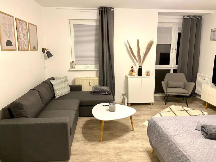 Stilvolle Ferienwohnung Mit Stellplatz Wlan Free Netflix Naehe Bahnhof Zwickau Buitenkant foto